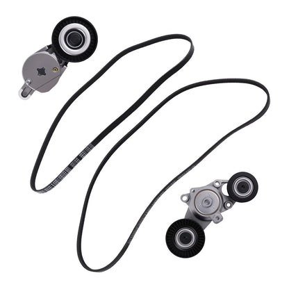 Belt Tensioner and Pulley Set for Toyota Camry Base Sedan 2.5L (2010–2011)