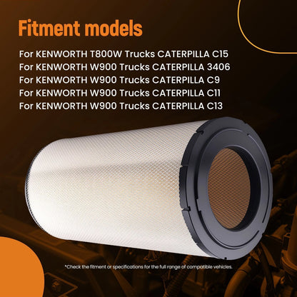 Heavy Duty Air Filter for Western Star 4900 Peterbilt (1990–2014)