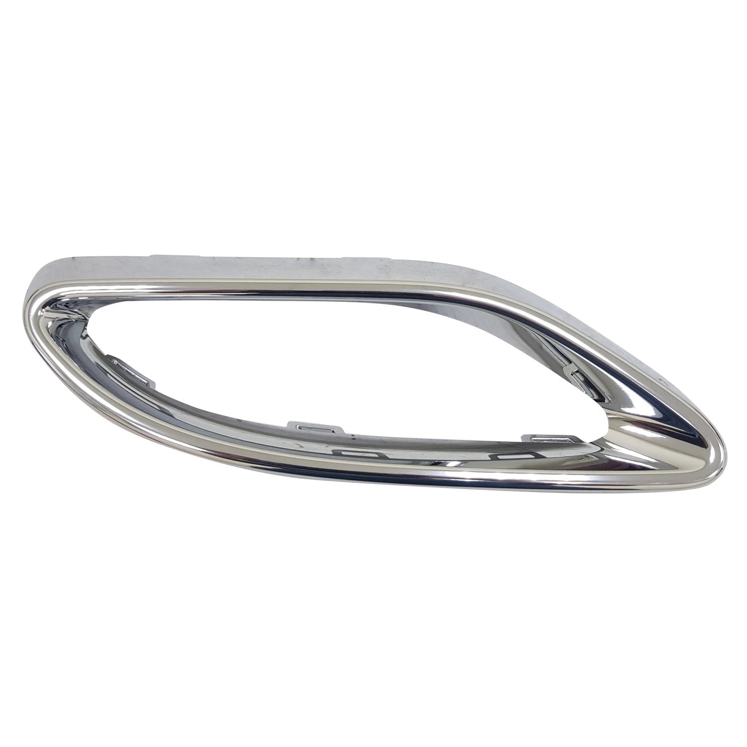 Replacement Chrome ABS Rear Passenger Side Bumper Cover Exhaust Pipe Hole Trim