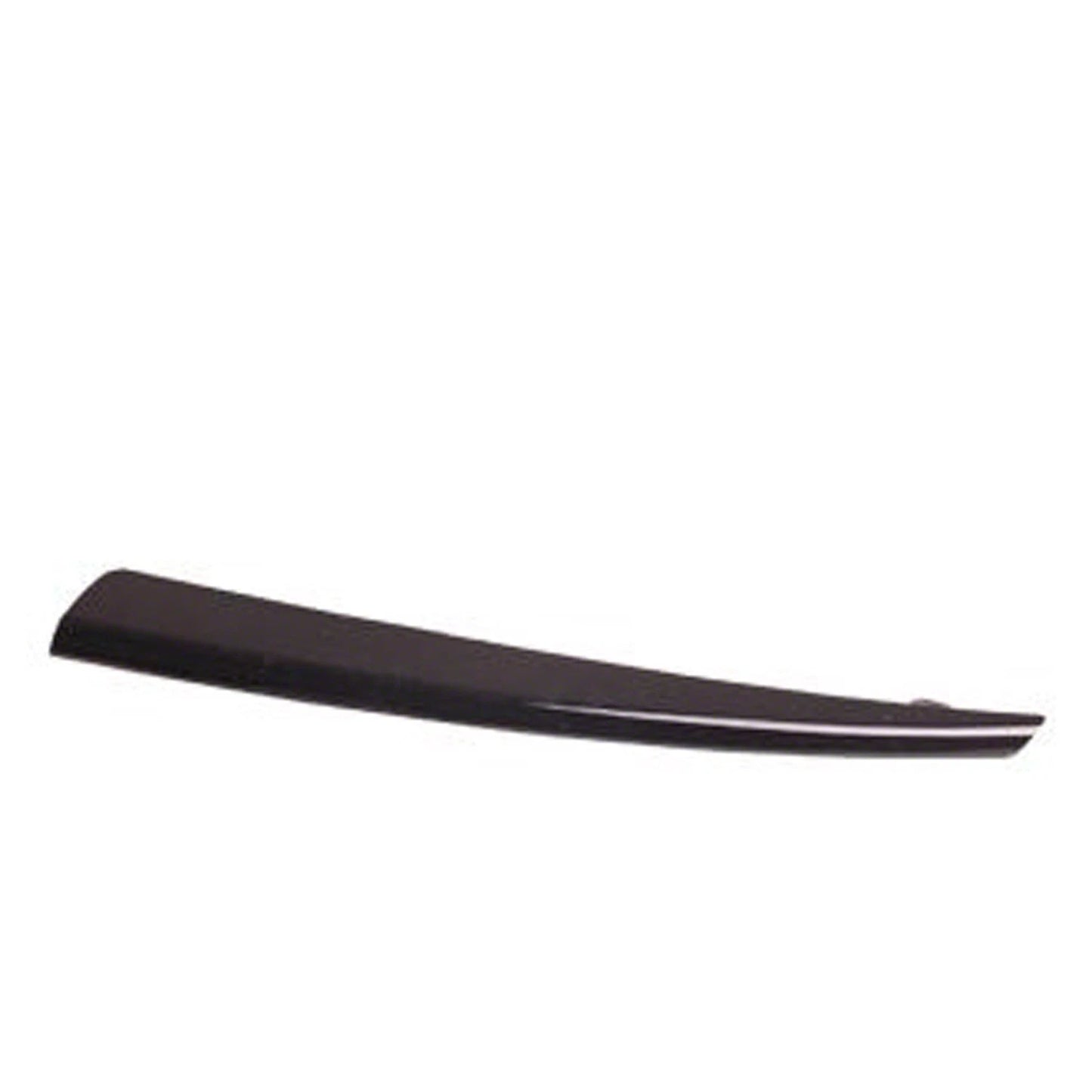 Replacement Black Painted ABS Plastic Driver Side Grille Molding