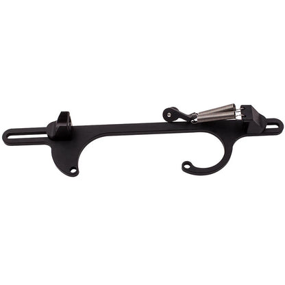 Aluminum Throttle Cable Carb Bracket Kit for Chevy 350 SBC (1969–1970)