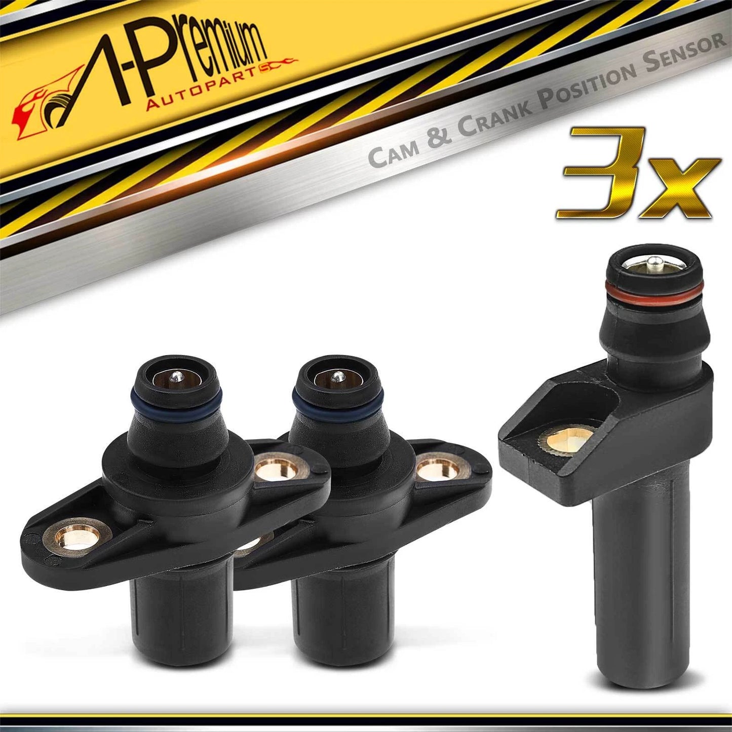 2X Camshaft & Crankshaft Position Sensor for Mercedes-Benz S320
