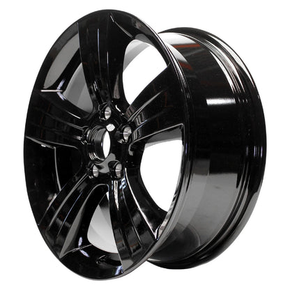 17-Inch Black Rim by JTE Wheels Replacement for Jeep Patriot (2015–2017)