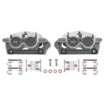 2x Front Dual Piston Brake Calipers for Ford F-150 (1996–2003)