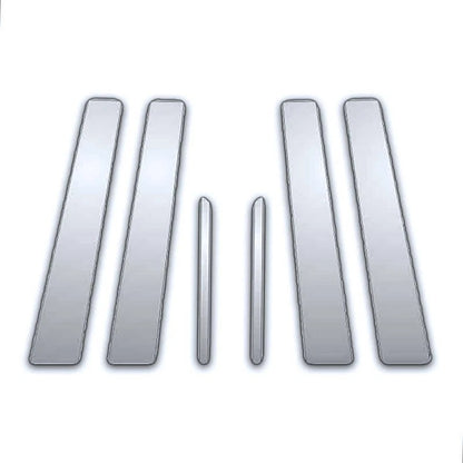 6Pc Chrome Pillar Post Covers Replacement for Toyota Corolla (1998–2002)
