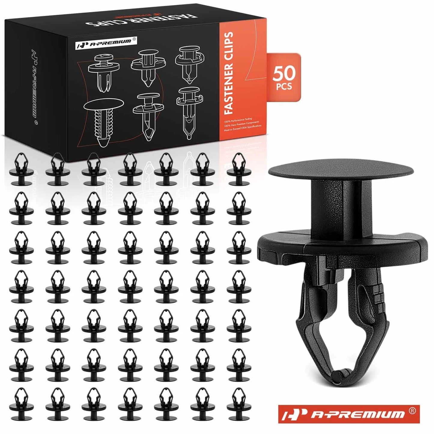50x Fender Apron Retainer Push-Type for Chevy Buick