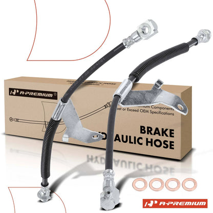 2X Front Brake Hydraulic Hose for Oldsmobile Achieva (1992–1998)