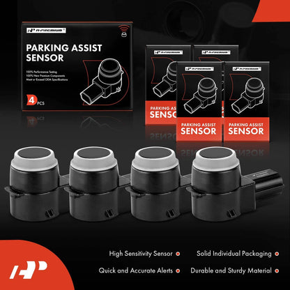 4X Reverse Backup Parking Assist Sensors for Chevy Express GMC Savana (2003–2023)