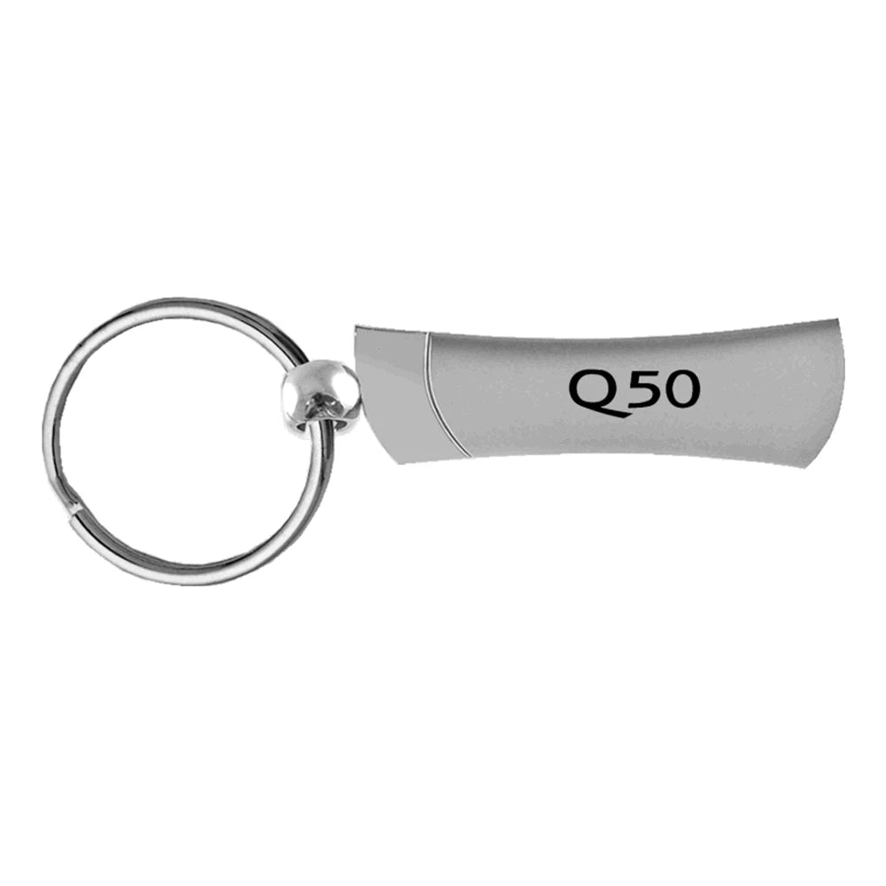 Chrome Blade Keychain KC1700.Q50 - Officially Licensed for Infiniti Q50