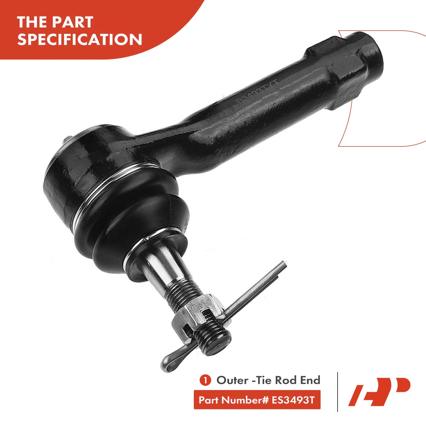 8x Front Tie Rod Ball Joint for Chevy Silverado 1500 (1999–2006)