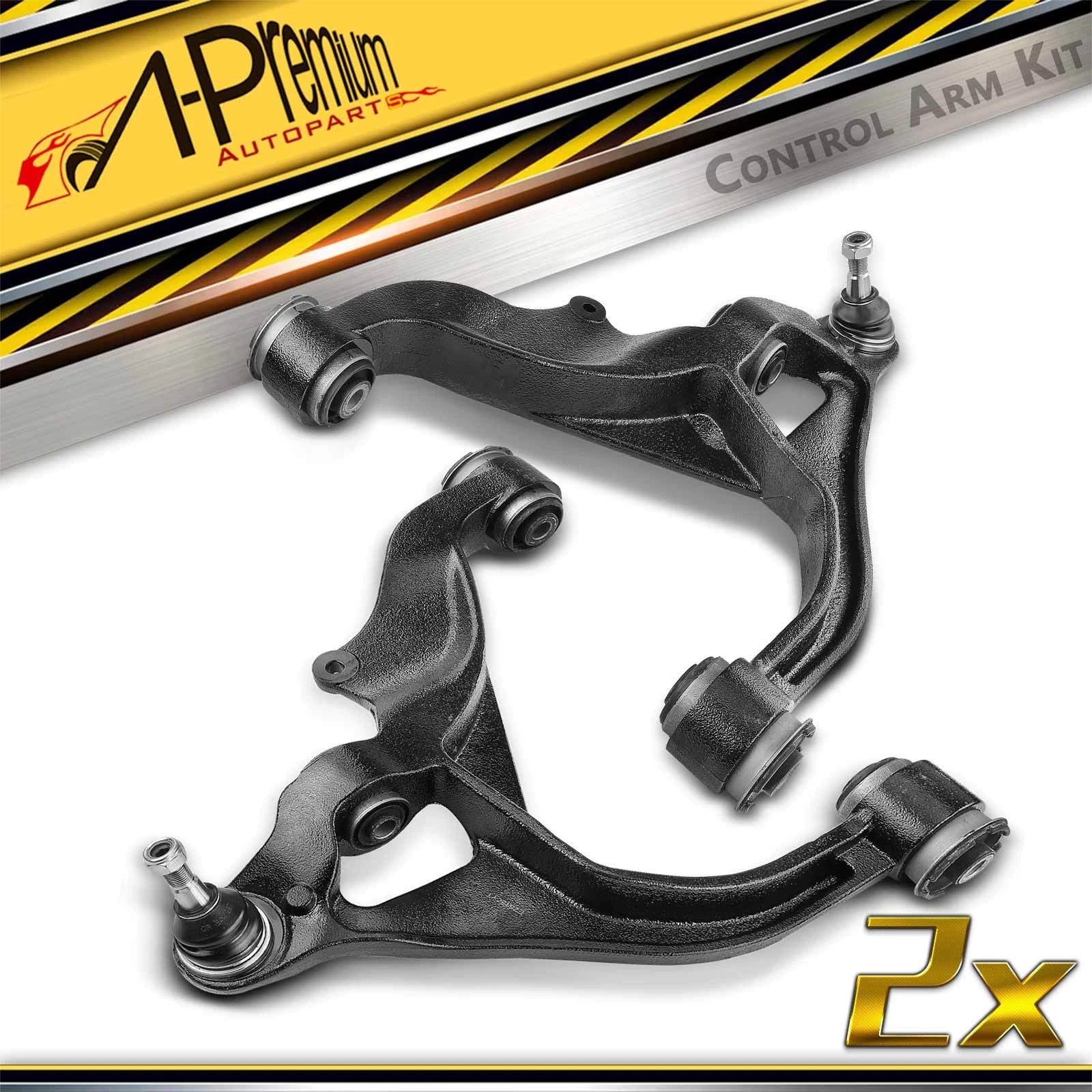 2X Control Arm Ball Joint Assembly for Dodge Ram 1500 (2006–2010)