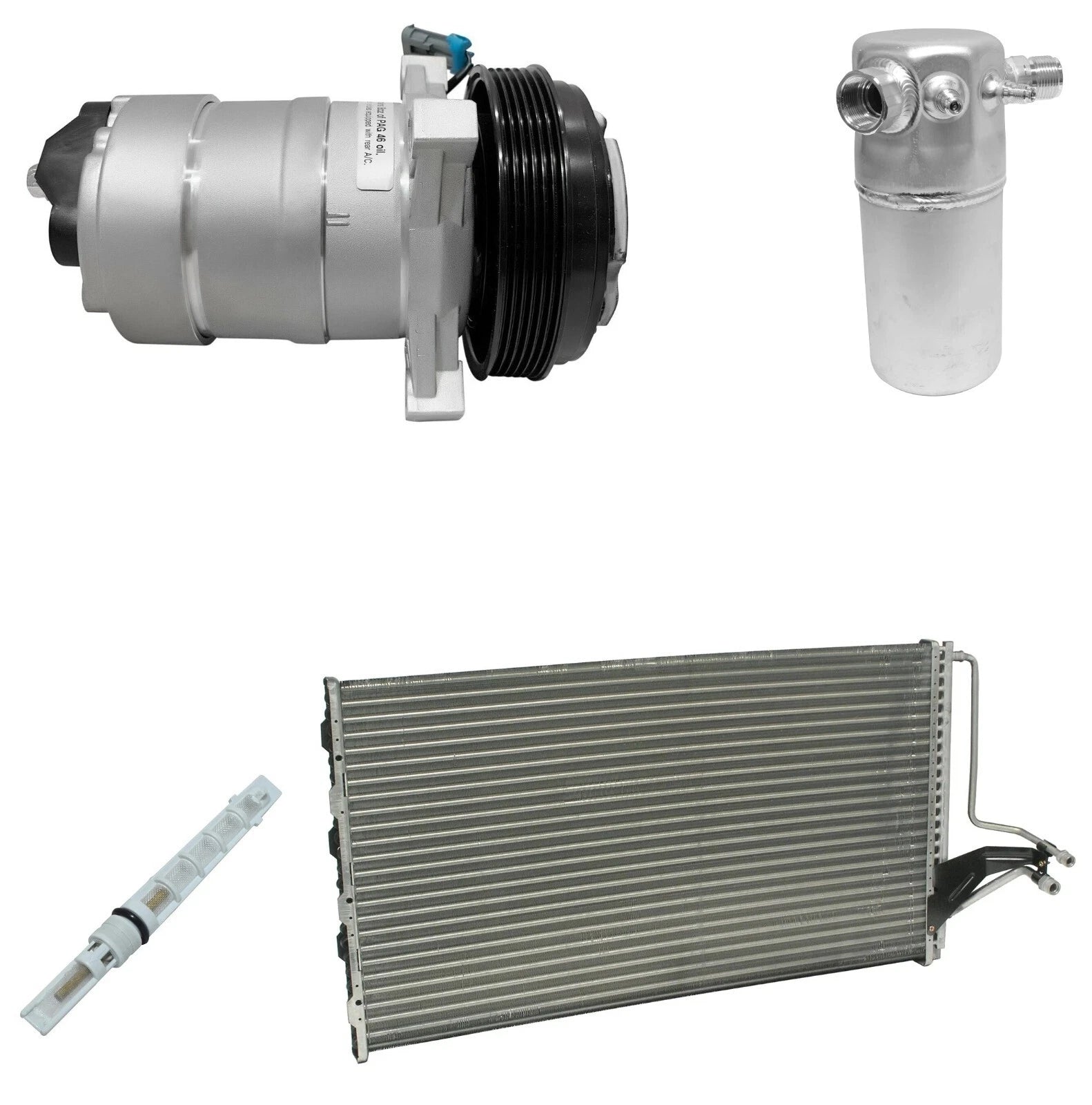 A C Compressor Kit With Condenser for Oldsmobile Toronado 3.8L (1989–1990)
