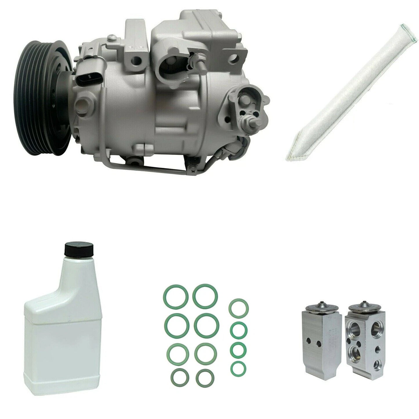 A/C Compressor Kit Replacement for Kia Sorento V6 3.3L 3.5L (2013–2014)