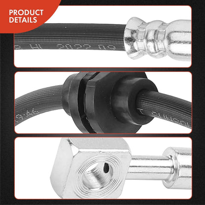 2X Front Brake Hydraulic Hose for Chevrolet Malibu (2013–2016)