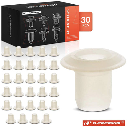 30x Grommet Clips for BMW Hood Emblem Trunk