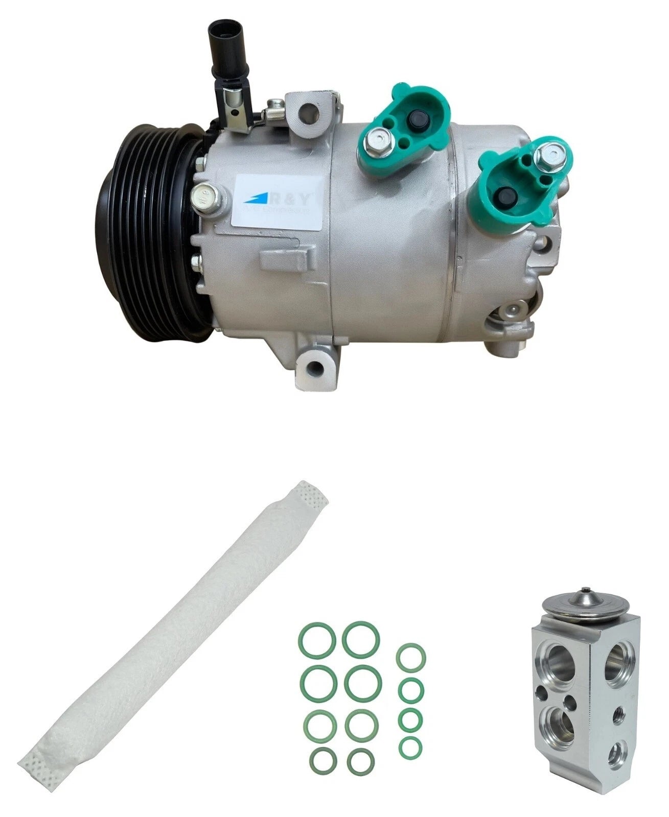 AC Compressor Kit Replacement for Kia Forte Koup 2.0L (2014–2018)