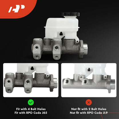 Brake Master Cylinder with Reservoir & Sensor for Chevy Impala (2006–2008)