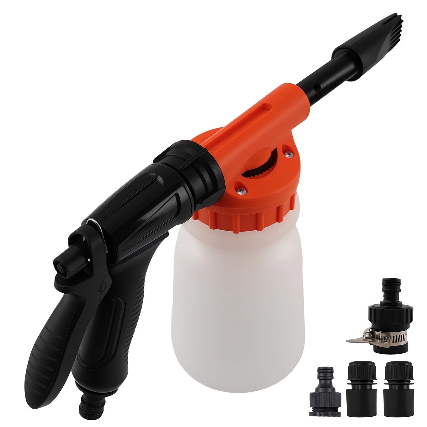 Foam Cannon Car Wash Kit for Most Garden Hose 3/4" Thread (2010–2024)