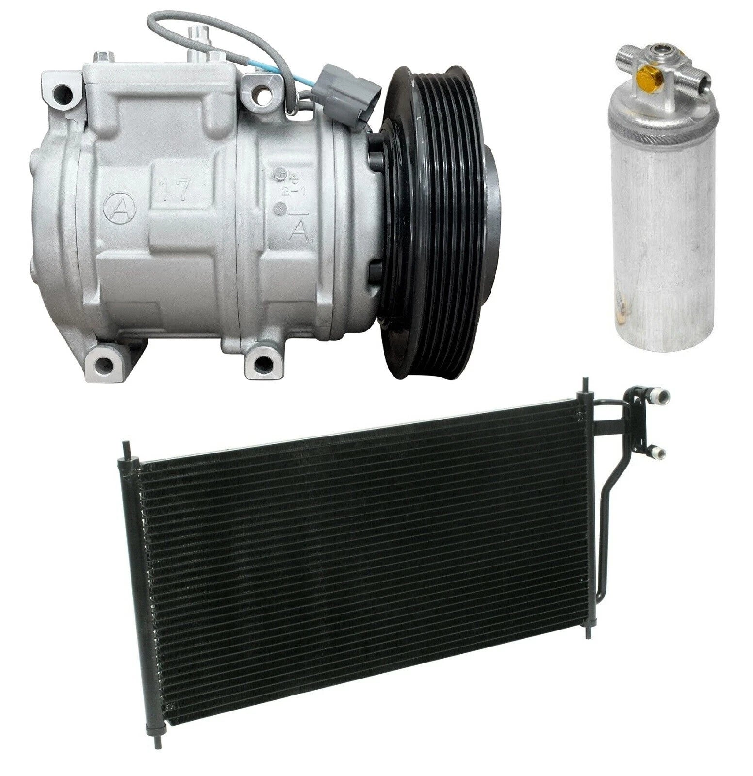 AC Compressor Kit With Condenser for Acura TL 2.5L (1997–1998)
