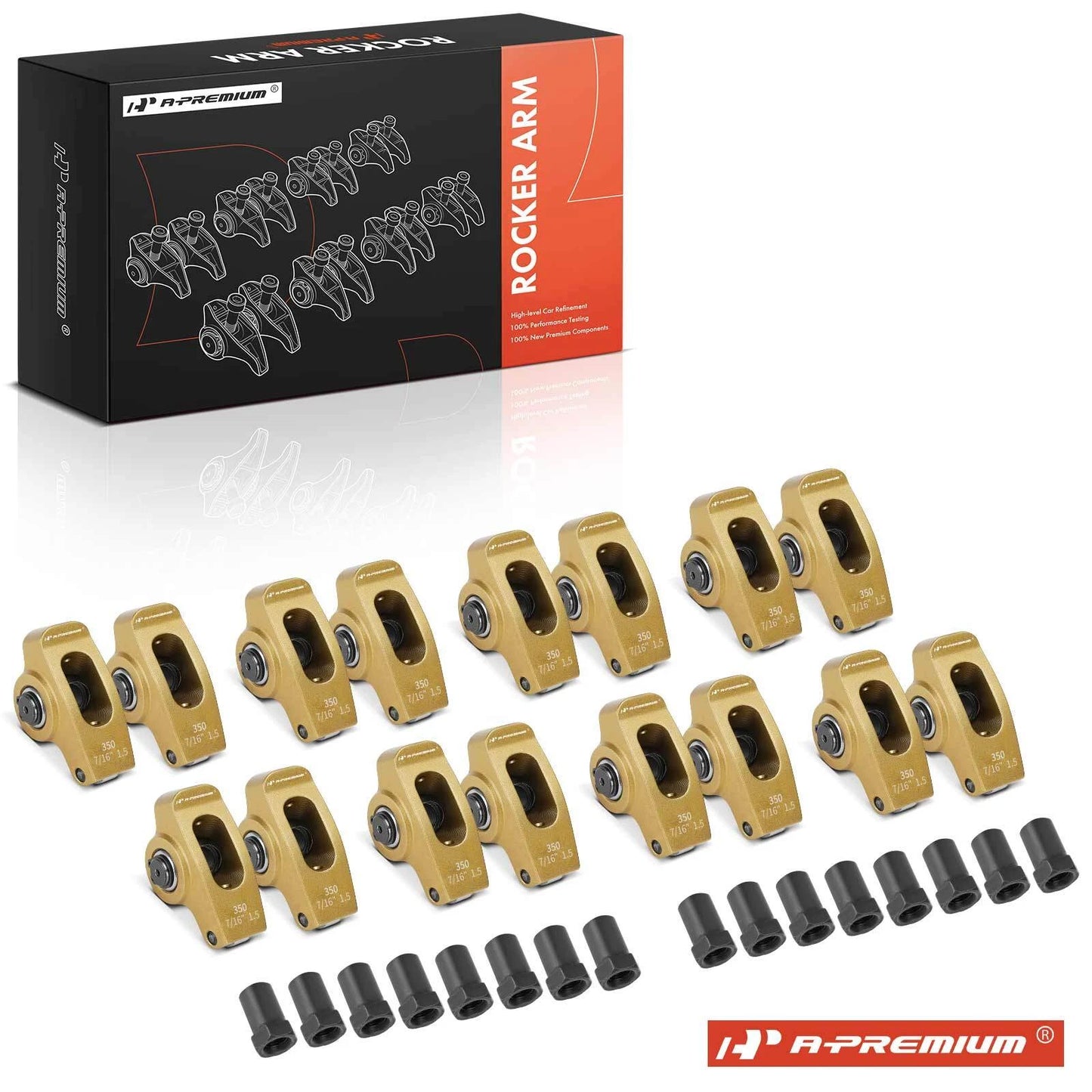 Aluminum Rocker Arm Kit for Small Block Chevy SBC 350 (2024)