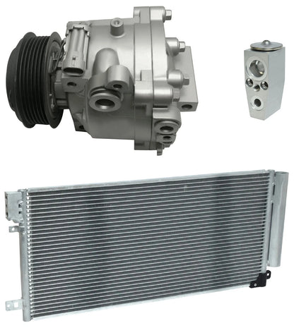 AC Compressor Kit With Condenser for Chevrolet Trax 1.4L (2016–2016)