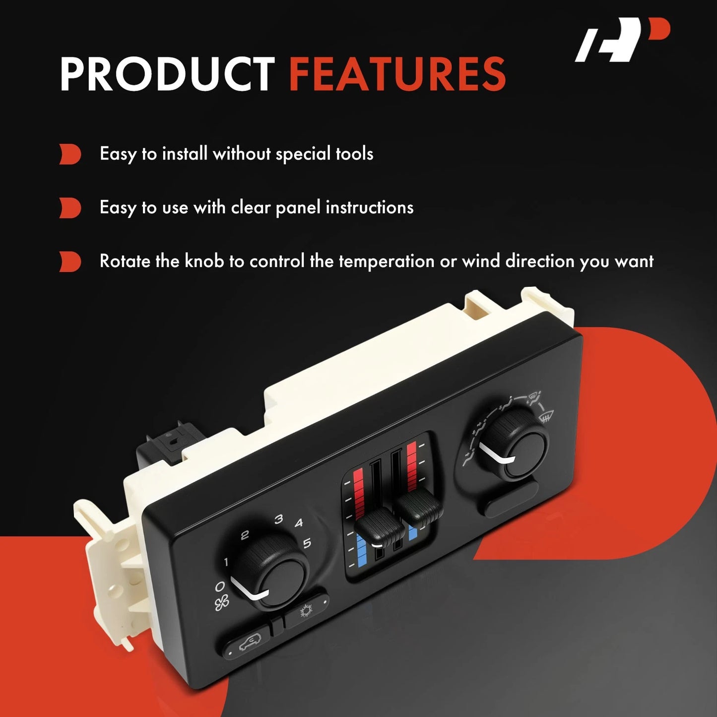 A/C & Heater Climate Control Module for Chevy Silverado 1500 (2007–2013)