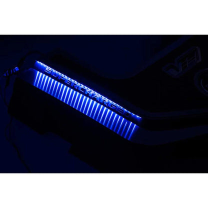 Engine Shroud Trim Kit with Blue LED and Carbon Fiber for Cadillac CTS-V (2006–2015)