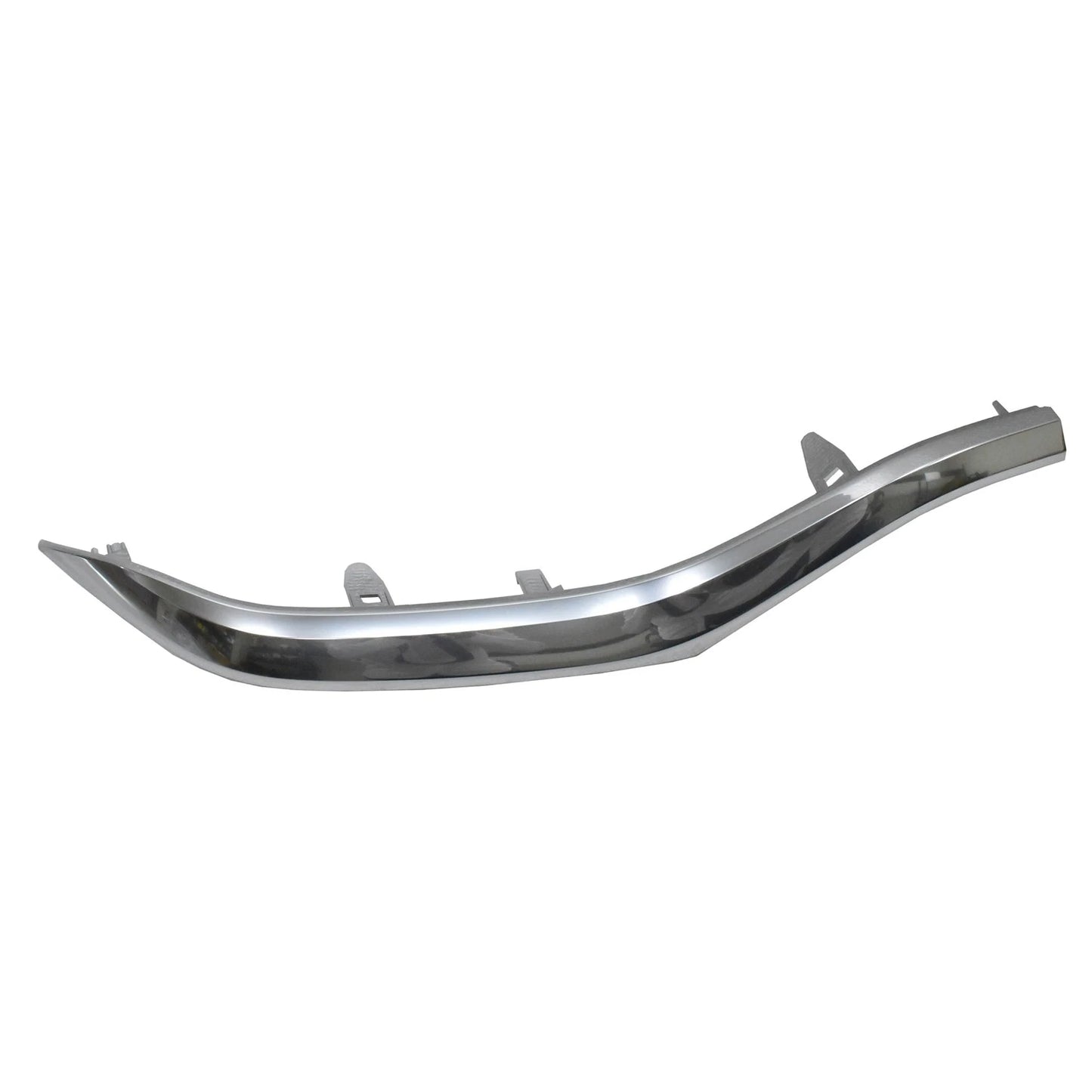Replacement Satin ABS Plastic Rear Driver Side Bumper Cover Molding