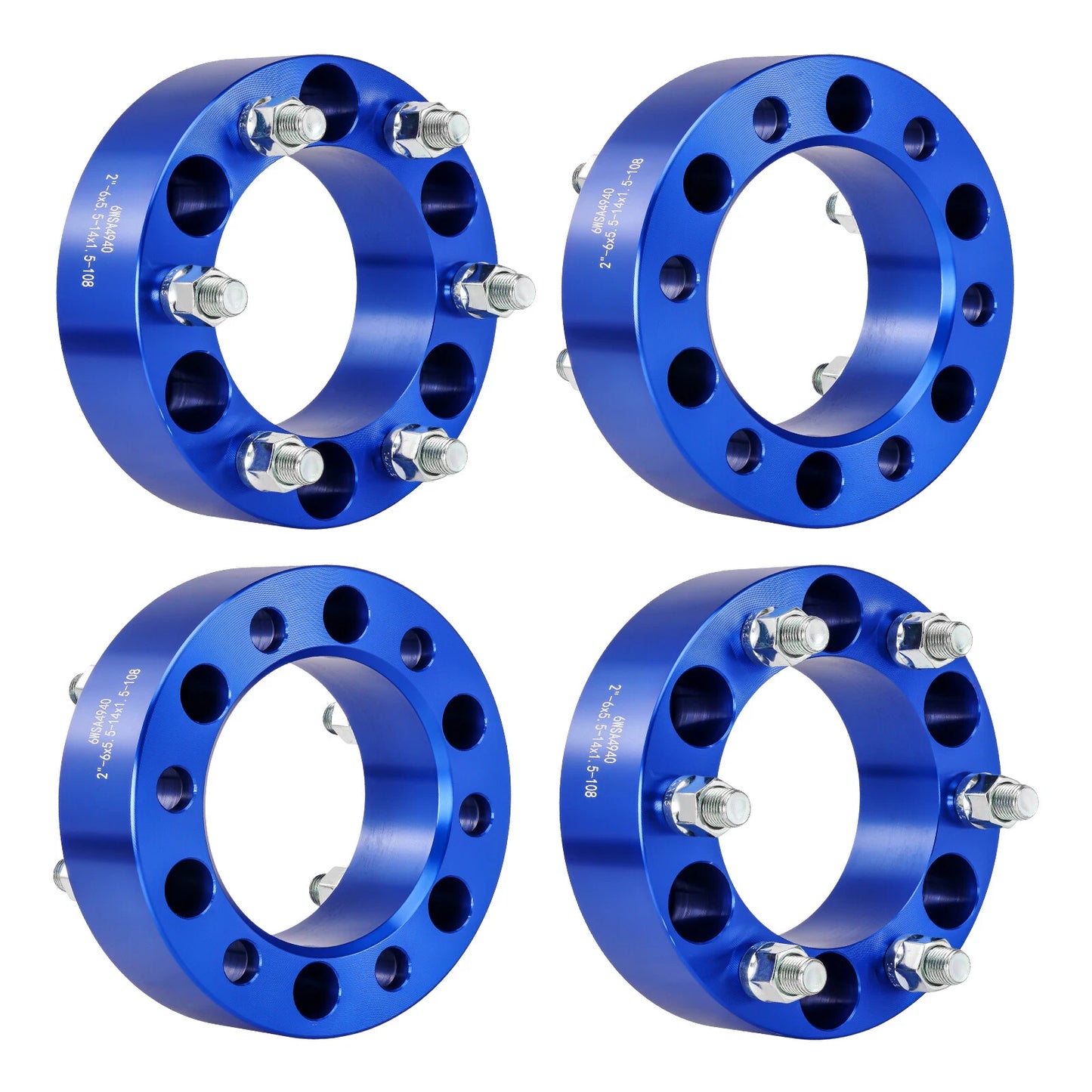 2" 6x5.5 Wheel Spacers for GMC Sierra 1500 (1988–2022)