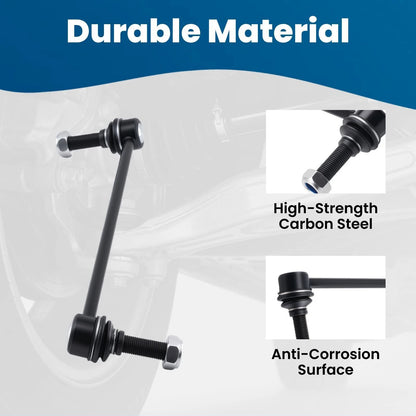 2x Front Suspension Sway Bar Link For Ford Flex Taurus Police Interceptor (2010-2019)