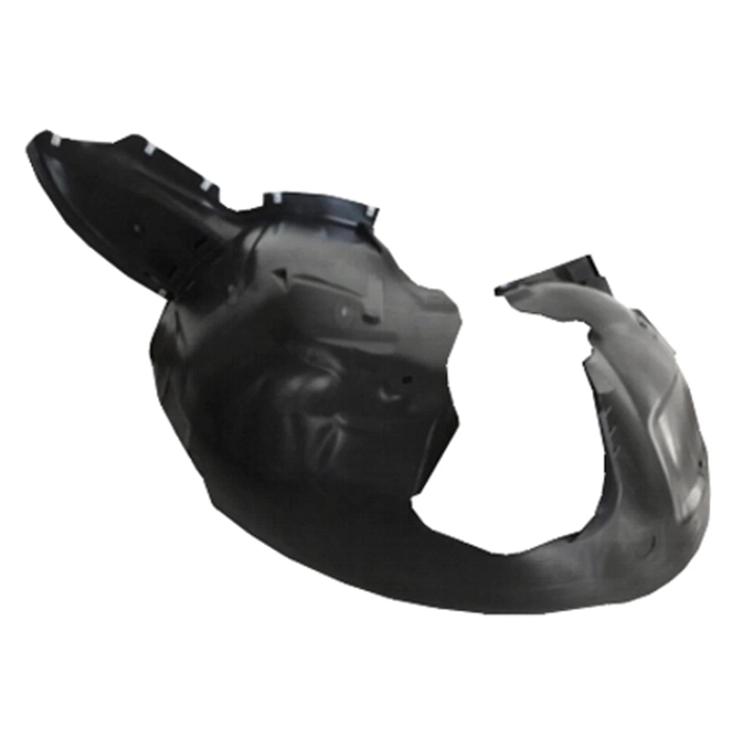Replacement Polypropylene Driver Side Front Fender Liner w/o Fog Lamp