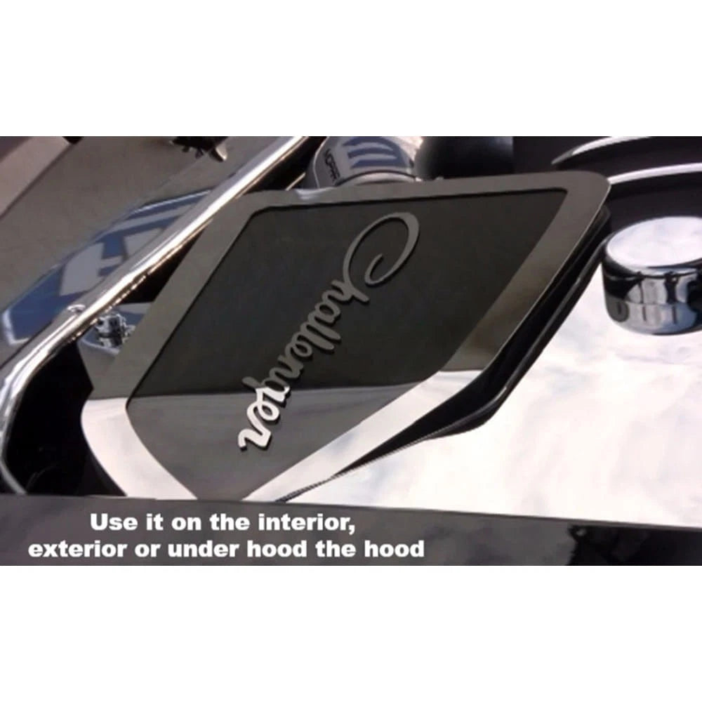2pc Brushed Stainless Steel Side Fender Lettering for Dodge Challenger (2015–2023)