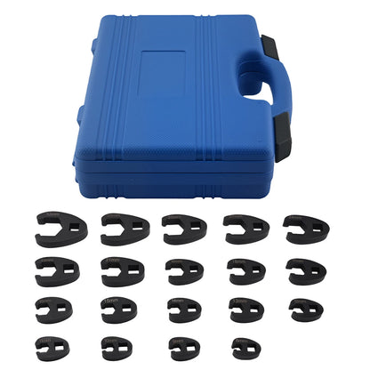 Heavy Duty Crowfoot Wrench Set for 8–32mm Chrome Steel (2023–2026)