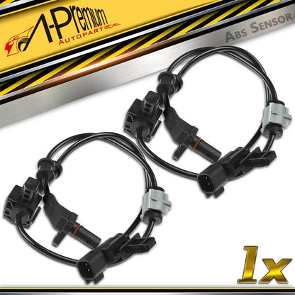 2X Front ABS Wheel Speed Sensors for Chevy Silverado 2500 3500 HD (2001–2019)