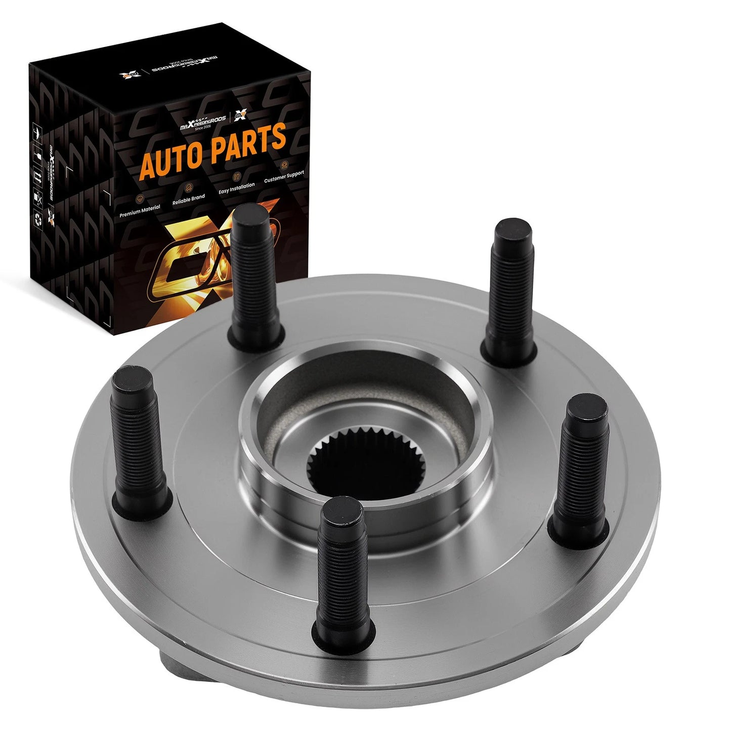 Front Hub for Dodge Ram 1500 (2002–2008) 5 Stud 2WD 4WD