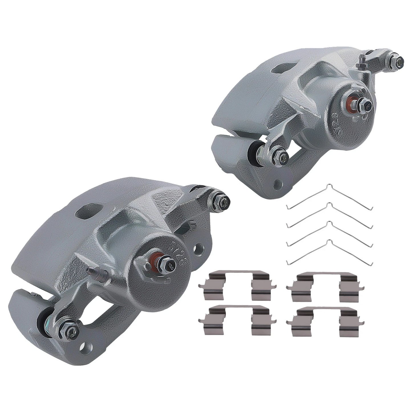 Front Disc Brake Calipers with Bracket for Honda CR-V (2002–2004)