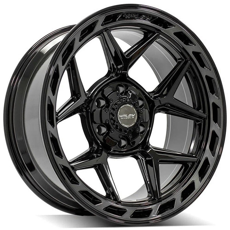 20" Gloss Black Wheel w/Brushed Face for 23 Toyota Land Cruiser - RVO4306