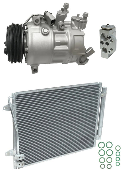 AC Compressor Kit with Condenser for Volkswagen Beetle 1.8L (2017–2017)
