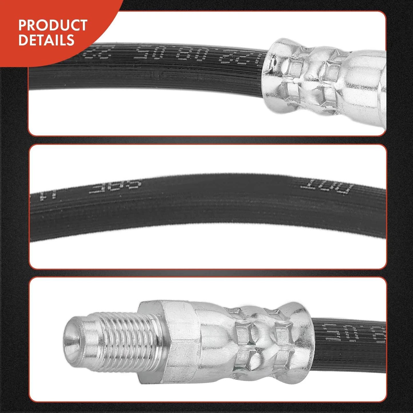 Brake Hydraulic Hose for Mercedes-Benz ML320 ML350 ML430 ML500 (1998–2005)