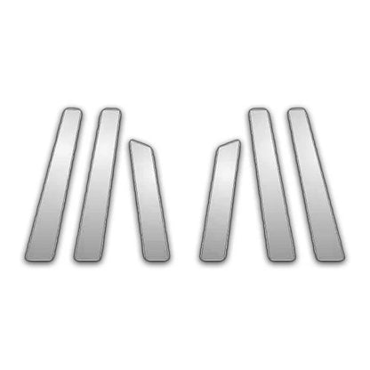 Chrome Pillar Post Covers Kit (6Pc) Replacement for Nissan Murano (2009–2014)