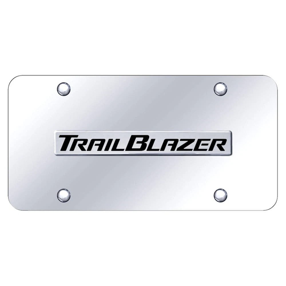 Chrome Name on Chrome Plate - Officially Licensed for Chevrolet Trailblazer