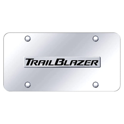 Chrome Name on Chrome Plate - Officially Licensed for Chevrolet Trailblazer