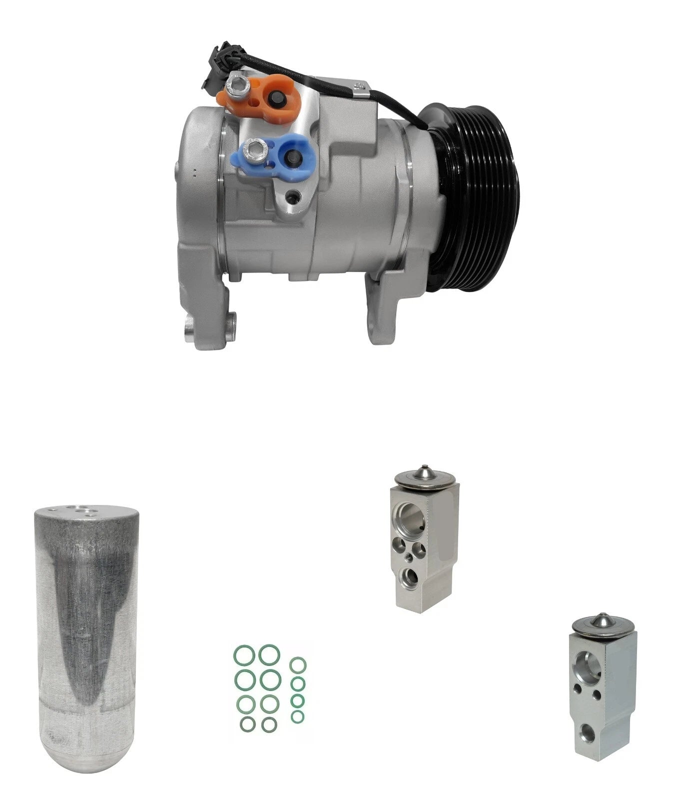 AC Compressor Kit Replacement for Dodge Durango 5.7L (2007–2007)