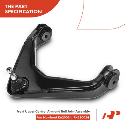 8x Control Arm Ball Joint Tie Rod End for Chevy Silverado 1500 HD (2001–2006)