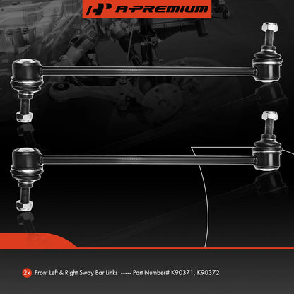 2X Front Sway Bar Link for Chevy Optra (2004–2007) Kia Spectra (2004–2009)