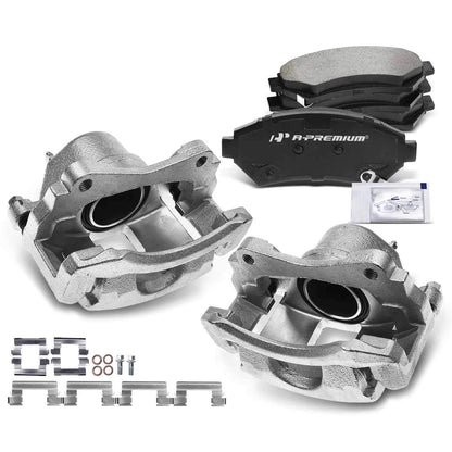 6X Front Brake Caliper & Ceramic Brake Pad for Chevrolet Impala (2000–2020)