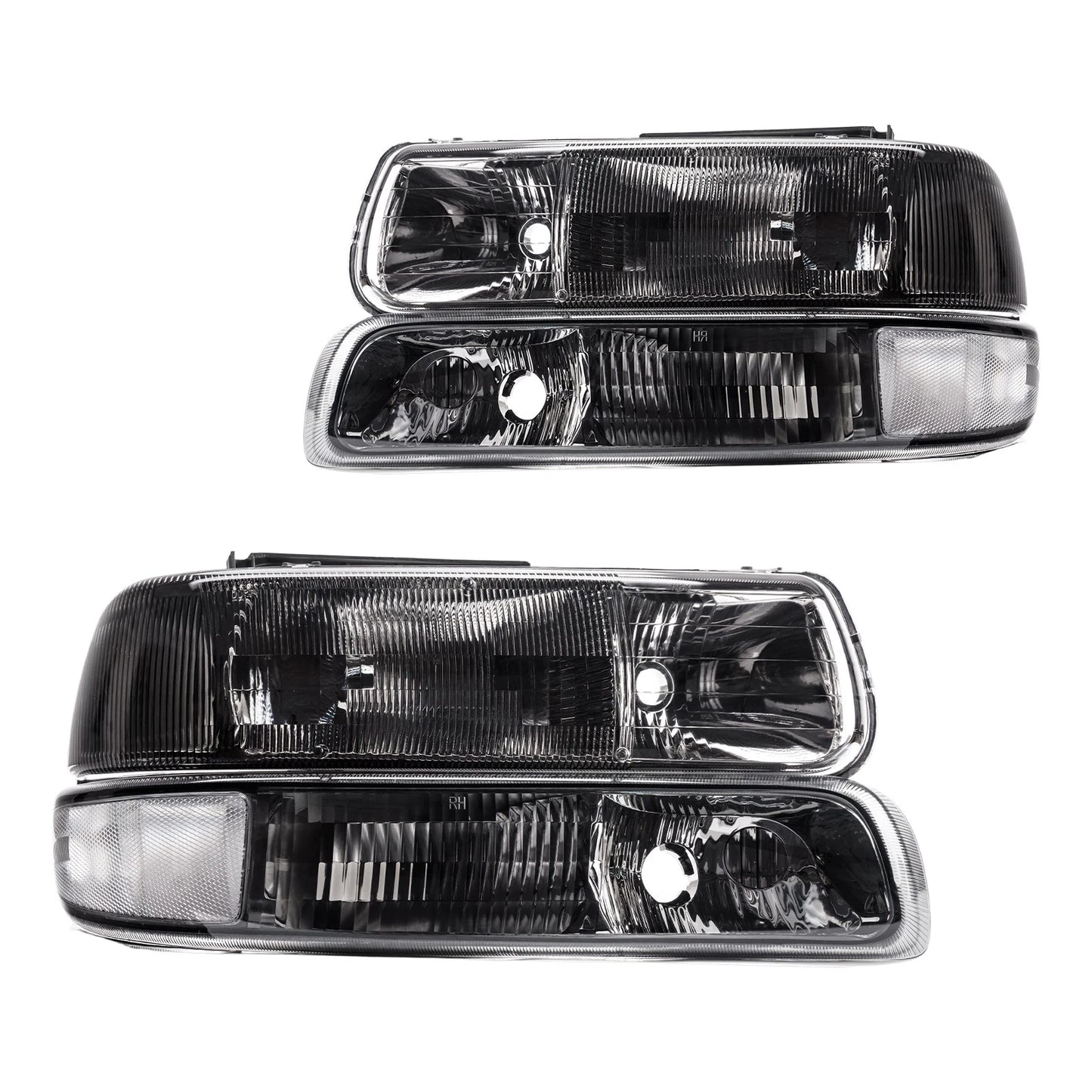 Headlight Assembly with Signal Lights for Chevrolet Silverado 1500 (1999–2002)