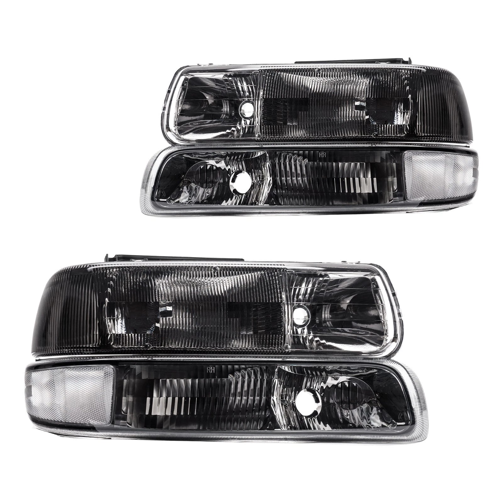 Headlight Assembly with Signal Lights for Chevrolet Silverado 1500 (1999–2002)