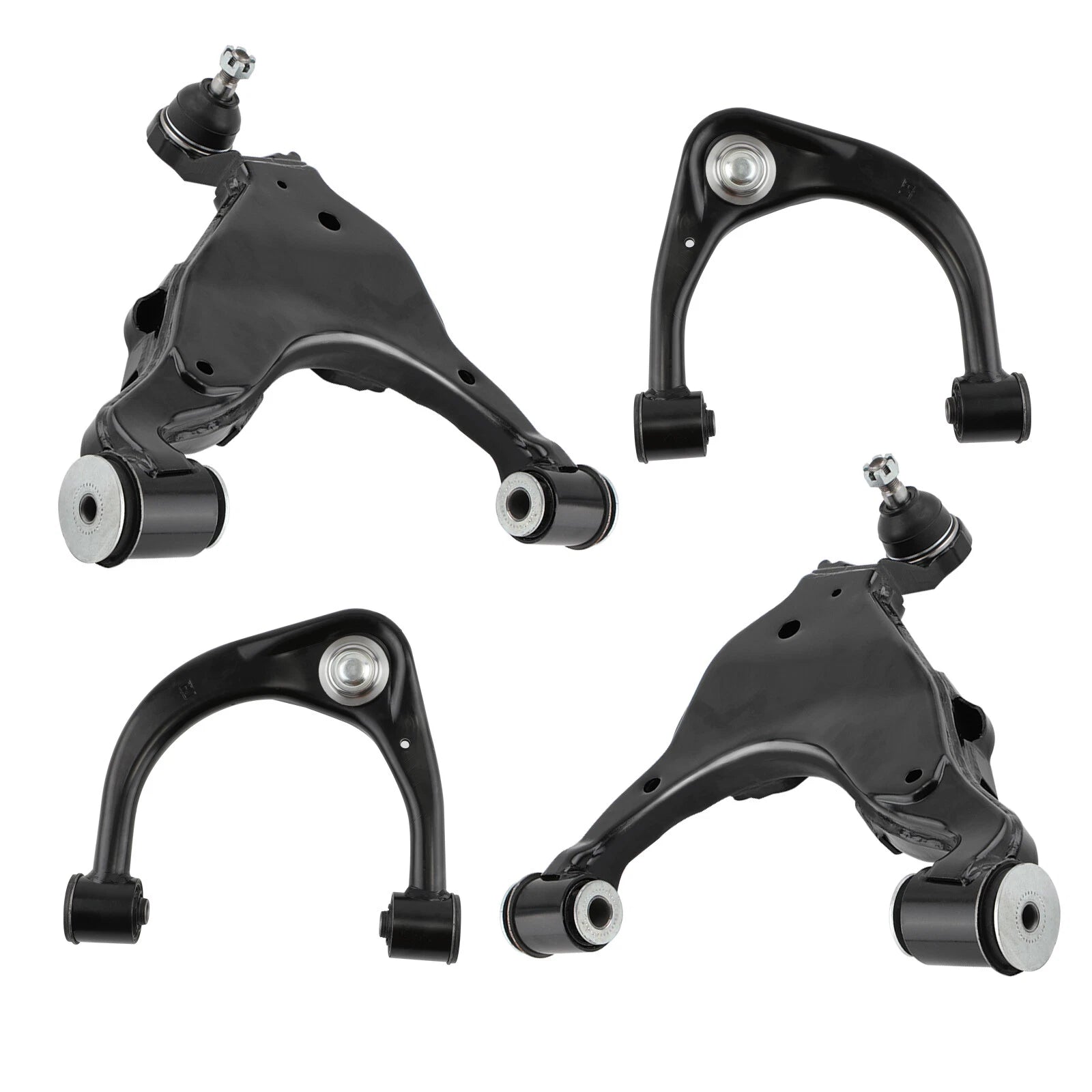 Front Upper & Lower Control Arms LH & RH for Toyota Tacoma (2005–2015)