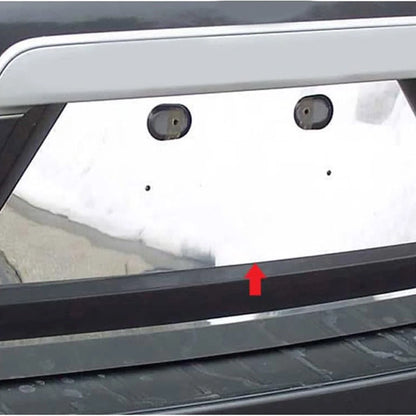Chrome License Plate Bezel Replacement for Toyota Highlander (2008–2013)